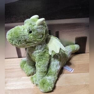 Green Plush Dragon Toy Douglas